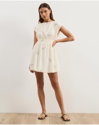 Atmos&Here - Embroidered Mini Dress