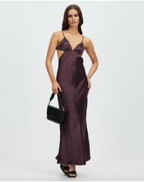Third Form - Crush Bias Tri Midi Dress