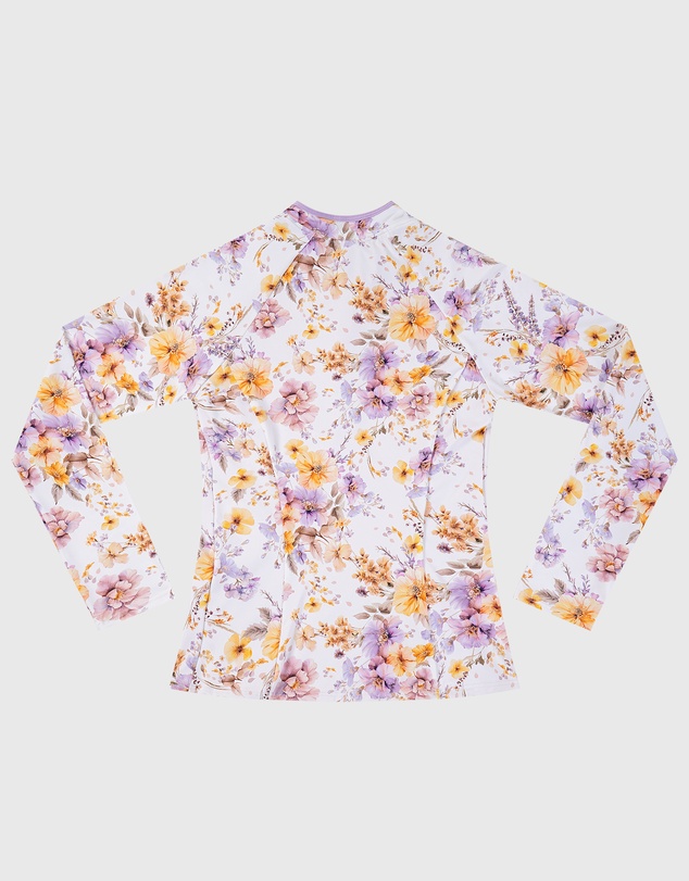 Aqua Blu Kids - Fleur Long Sleeve Rash Vest