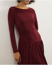 Atmos&Here - Rae Long Sleeve Maxi Dress