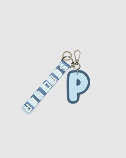 Seed Heritage - Stripe Strap Initial Keyring