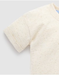 Purebaby - Henley Tee -Kids-Babies