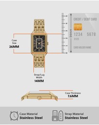 Fossil - Raquel Gold Tone Analogue Watch