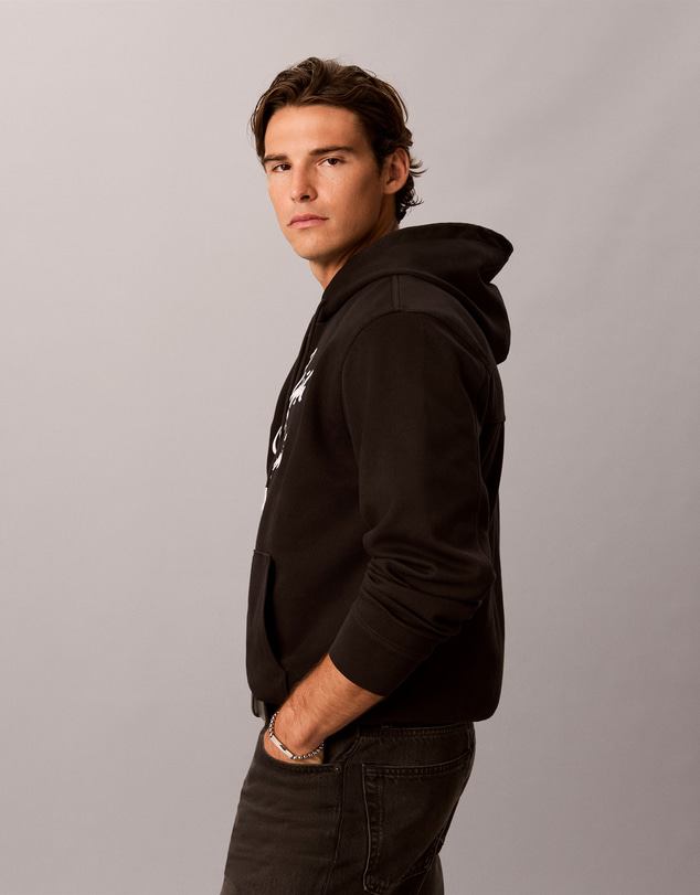 Calvin Klein Jeans - Script Logo French Terry Hoodie