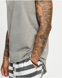 Surrounded By Ghosts - The Mottramite Cotton Tail Muscle T-Shirt