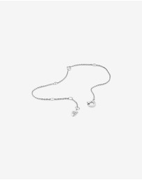 Michael Hill - Station Bracelet with 0.10 Carat TW of Diamonds in Sterling Silver