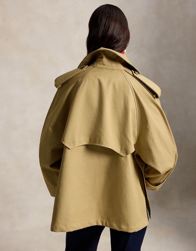 Polo Ralph Lauren - Cotton Twill Balloon Trench Coat