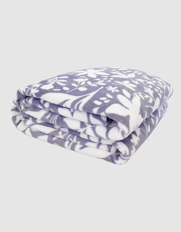 Bambury - Liv Ultraplush Blanket Blue