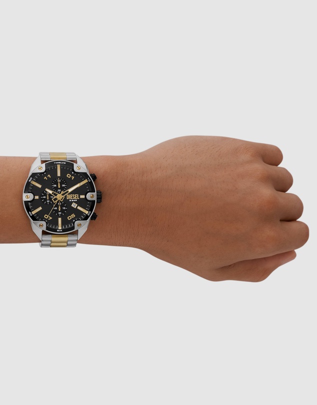 Diesel - Diesel Spiked Two Tone Watch DZ4627