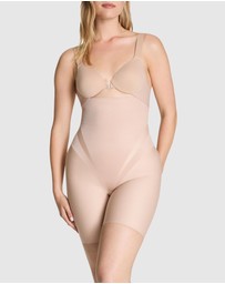 Spanx - Ultra-Sculpt High-Waisted Midthigh Shorts