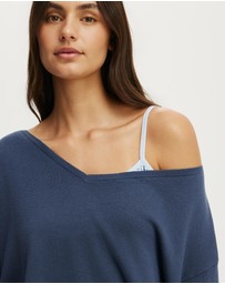 Cotton On Body - Relaxed V Neck Oversized Knit