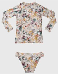 Aqua Blu Kids - Ravine Long Sleeve Rash Vest Set - Teens