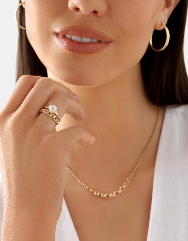 Michael Hill - Twisted Band Ring in 10kt Yellow Gold