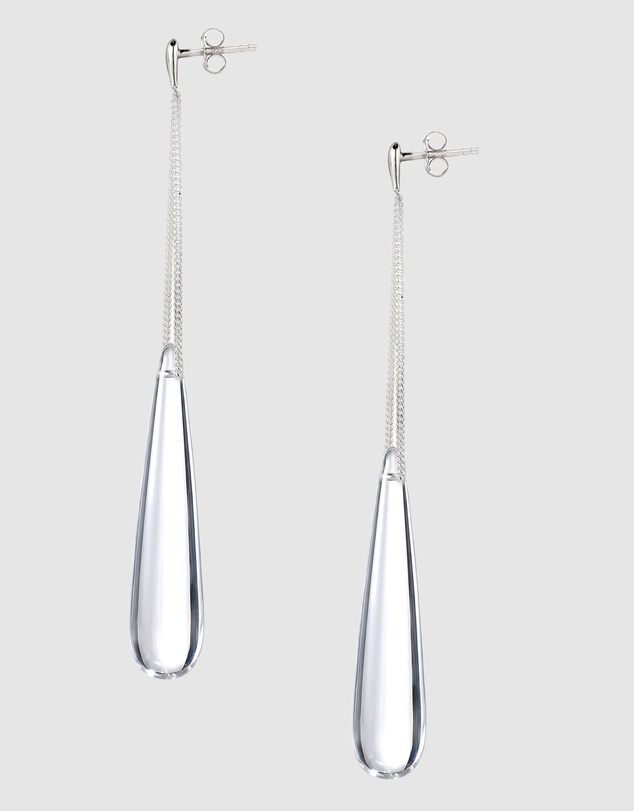 Elli Jewelry - Resin Drop Earrings in 925 Silver