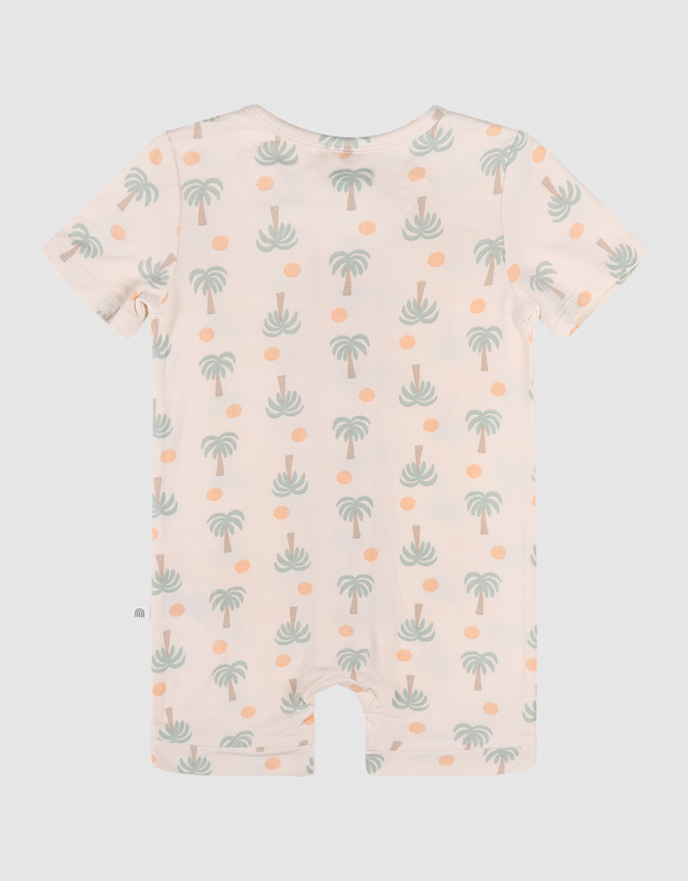 Kynd Baby - Essential Short Sleeve Onesie in Palm Sunset