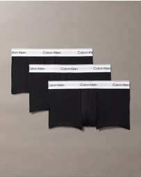 Calvin Klein - Icon Cotton Stretch 3 Pack Low Rise Trunks