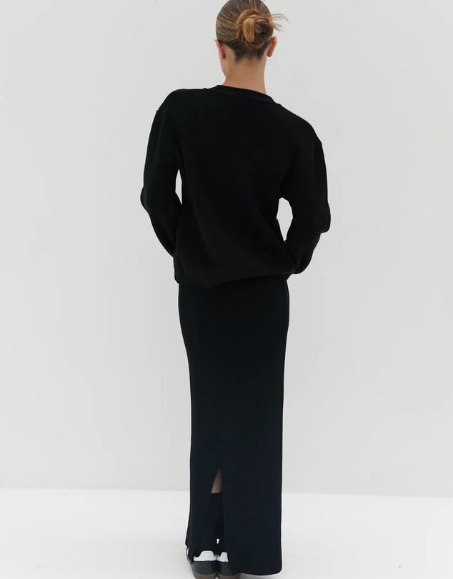 Style Addict - Knit Maxi Skirt