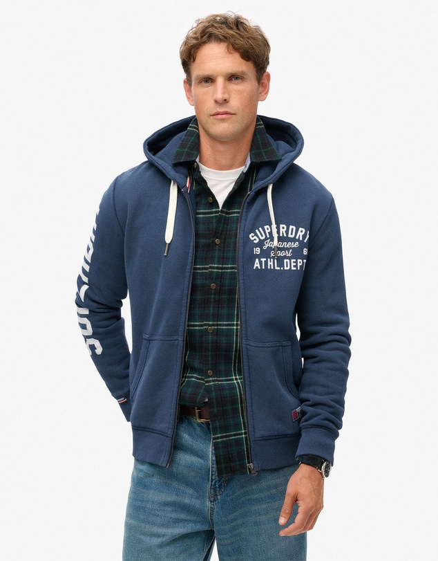 Superdry - Track & Field Graphic Ziphood
