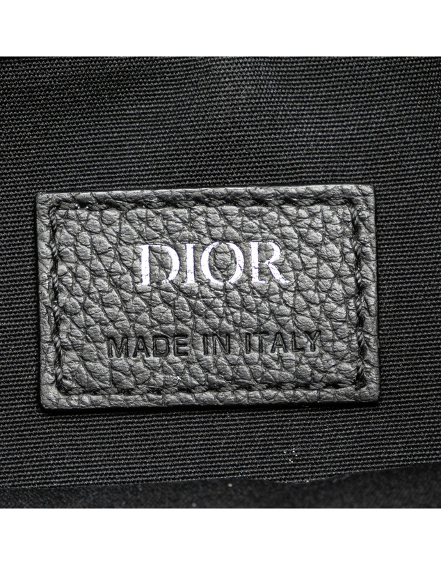 Pre-Loved by Azura Reborn - Pre-Loved Dior Oblique Saddle Crossbody Messenger Pouch with Leather Trim