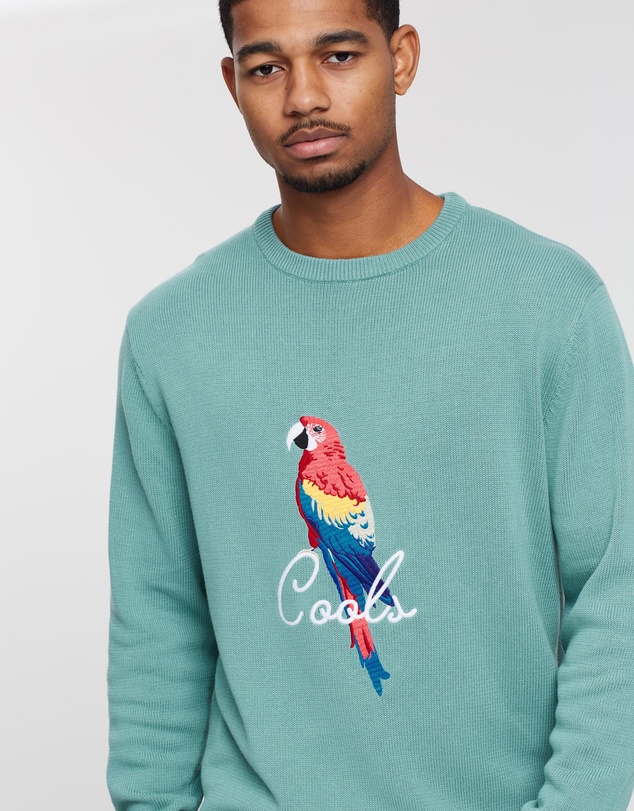 B.Cools - Parrot Crew Knit Jumper