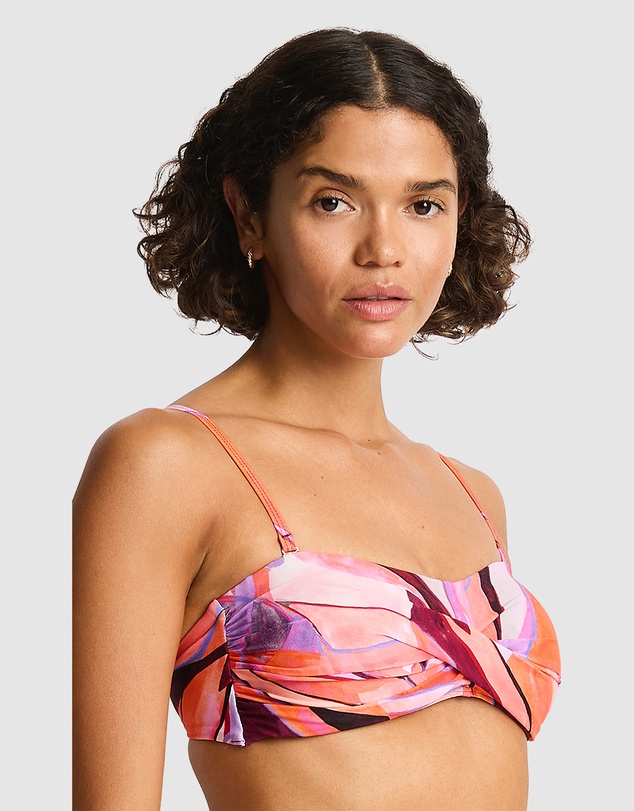 Sea Level Australia - Neon Wave Twist Bandeau