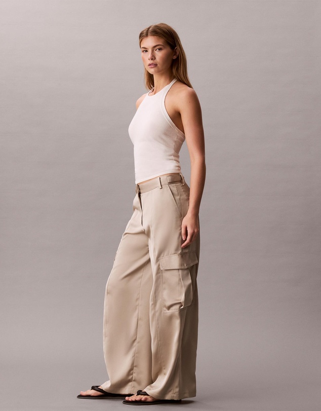 Calvin Klein Jeans - Satin Cargo Pants