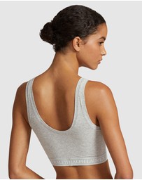 Polo Ralph Lauren - Polo Essentials Cotton Blend Cropped Tank Top Bra