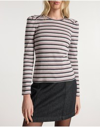 Marcs - Double Double Stripe Top