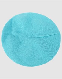 Max Alexander - European Made Turquoise Soft Wool Beret