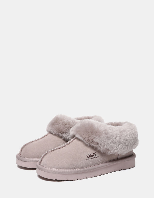 EVERAU - Australian Shepherd Ugg Homey Special Cow Suede Upper House Shoes