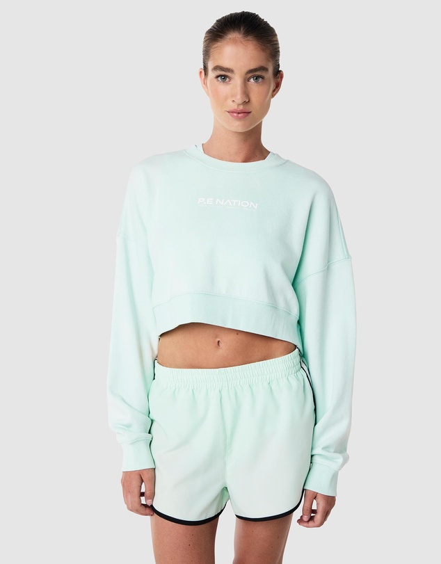 P.E Nation - Namedrop Crop Sweat