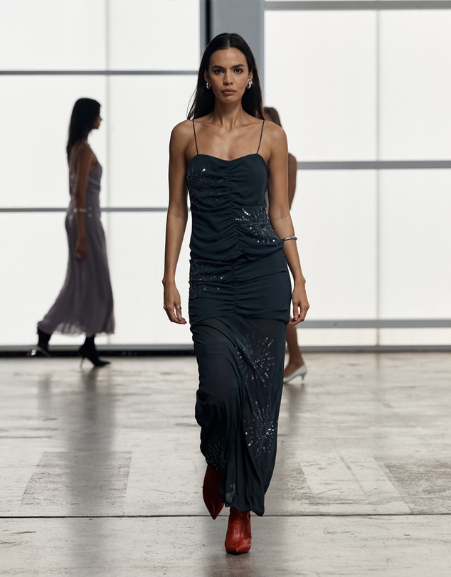 Third Form - Flicker Bias Maxi Skirt