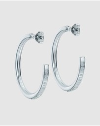 Ted Baker - CLANCI: Medium Crystal Hoop Earrings