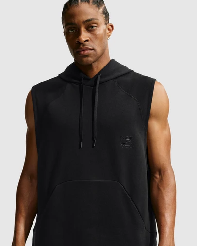 Nike - N.A.C. Dri-FIT Fleece Sleeveless Training Hoodie