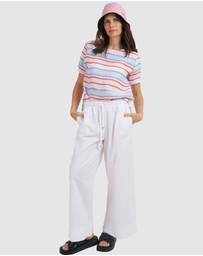 CAMIXA - Teena Linen T-shirt Top