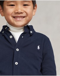 Polo Ralph Lauren - Featherweight Cotton Mesh Shirt - Kids