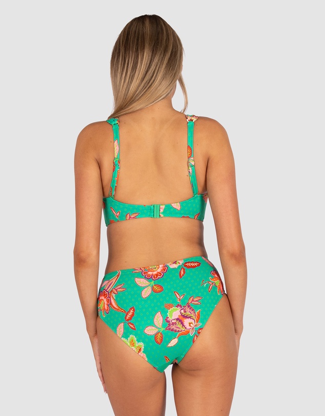 Baku Swimwear - Spice Temple D/DD Cup Longline Bikini Bra Top