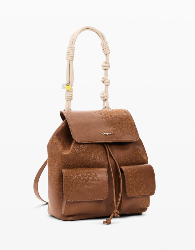 Desigual - Small embroidered backpack