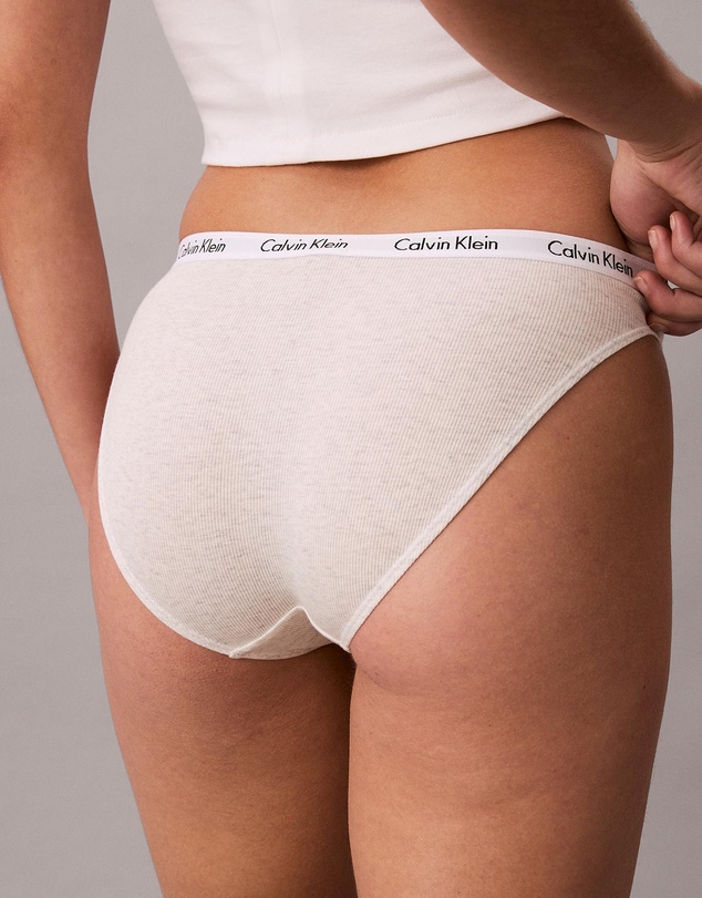 Calvin Klein - 3-Pack Cotton Rib Bikini Briefs