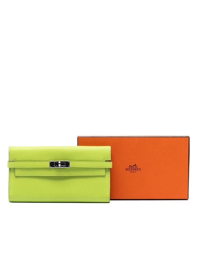 Pre-Loved by Azura Reborn - Pre-Loved Chevre Mysore Kelly Longue Wallet