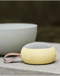 Kreafunk - Kreafunk Ago 2 Fabric Bluetooth Speaker - Soft Yellow