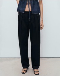 M.N.G - Buttons Cotton Trousers