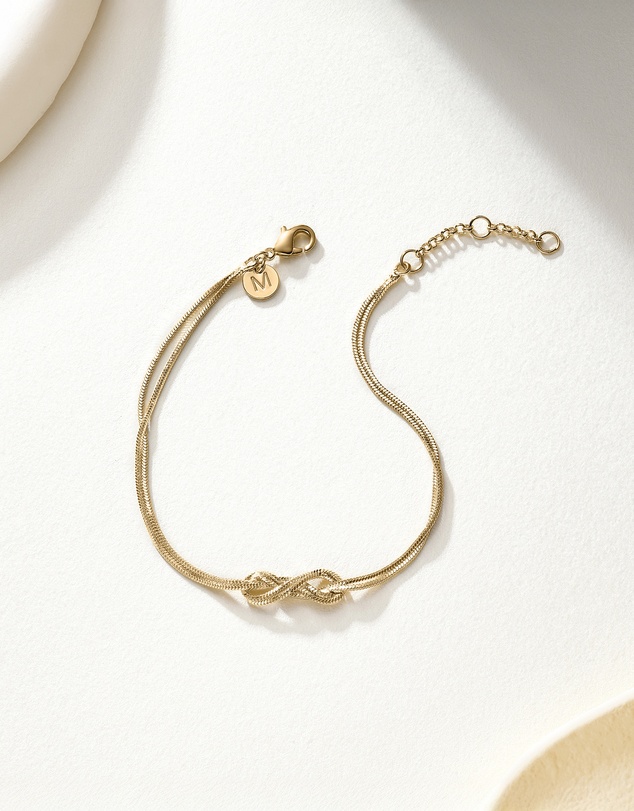 Mestige - Infinity Sky Bracelet - 18K Gold Plated