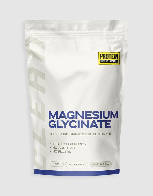 Protein Supplies Australia - 100% Pure Magnesium Glycinate - 100g