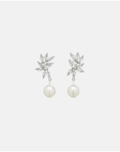 Stephanie Browne - Twilight Pearl Earrings