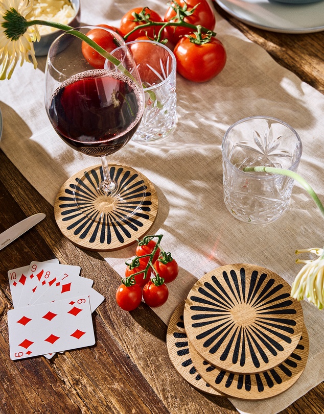 HOTTIE - Kimmie 4-Piece Coaster Set