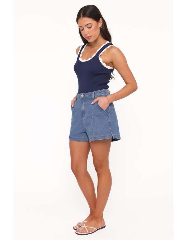 Petal & Pup - Carlina Denim Shorts - Medium Wash