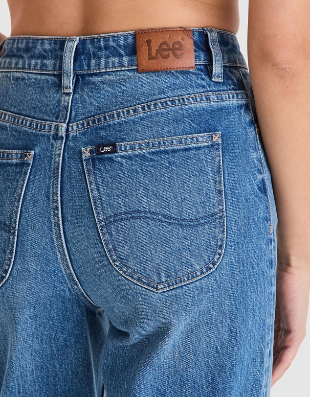 Lee - High Straight Crop Jeans