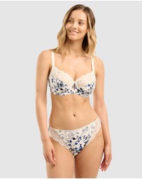 Sans Complexe - Ariane Fantaisy Microfibre & Lace Bikini Brief