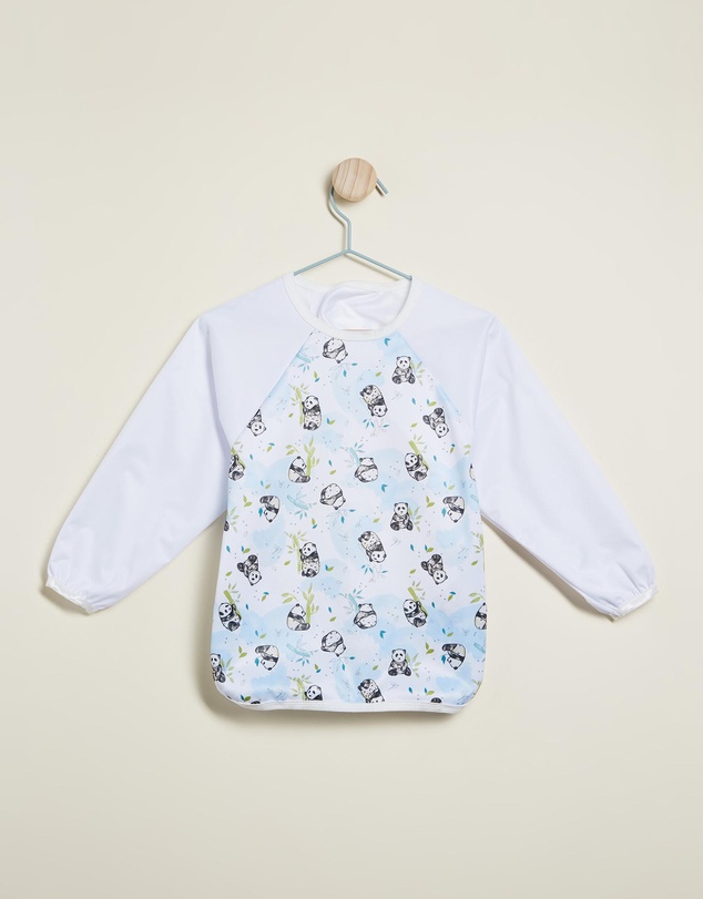 itti bitti - Sleeved Bib Smock - Asia